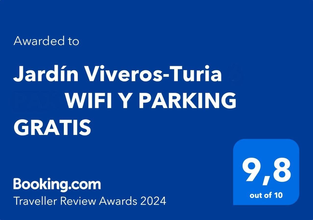 Jardin Viveros-Turia Apartamento Valência Exterior foto